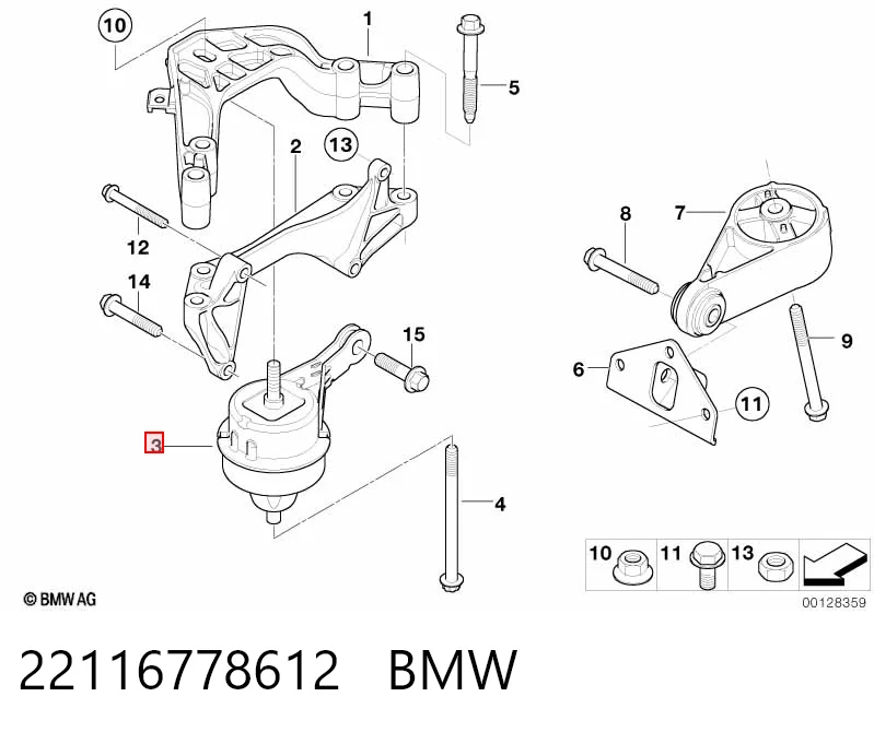 22116778612 BMW