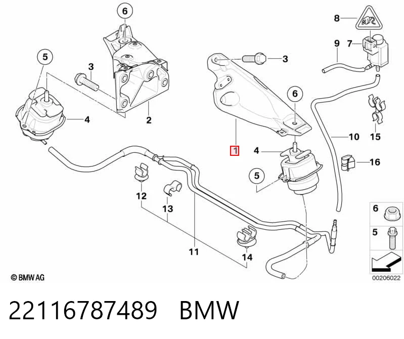 22116787489 BMW