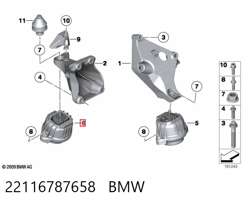 22116787658 BMW