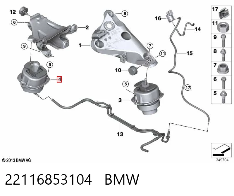 22116853104 BMW