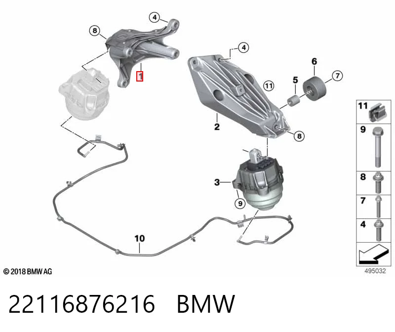 22116876216 BMW