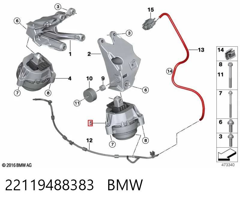 22119488383 BMW