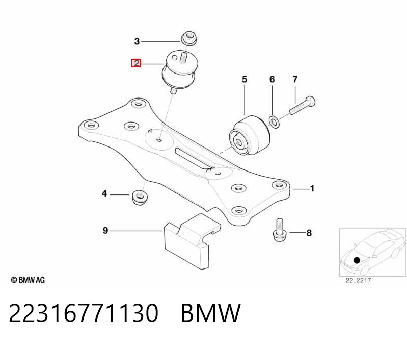 22316771130 BMW
