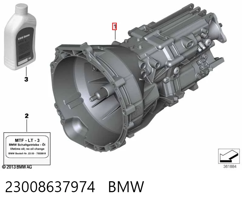 Caixa de Mudança montada (caixa mecânica de velocidades) BMW 2 F23 ao melhor preço