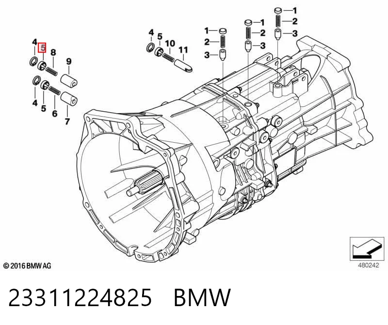 23311224825 BMW