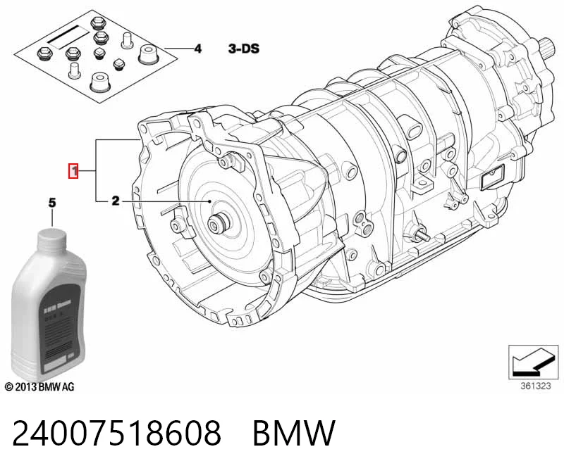Caixa Automática de Mudança montada para BMW 3  E46