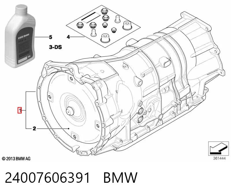  Caixa Automática de Mudança montada BMW X5 SUV (E70) (2007 - 2013) 