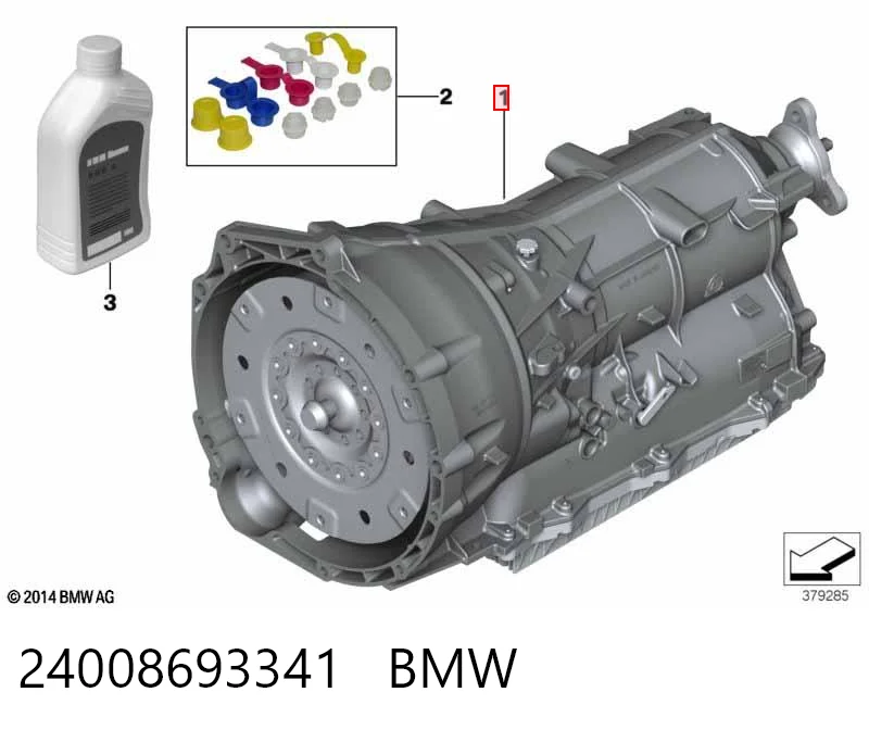 Caixa Automática de Mudança montada BMW 5  F10