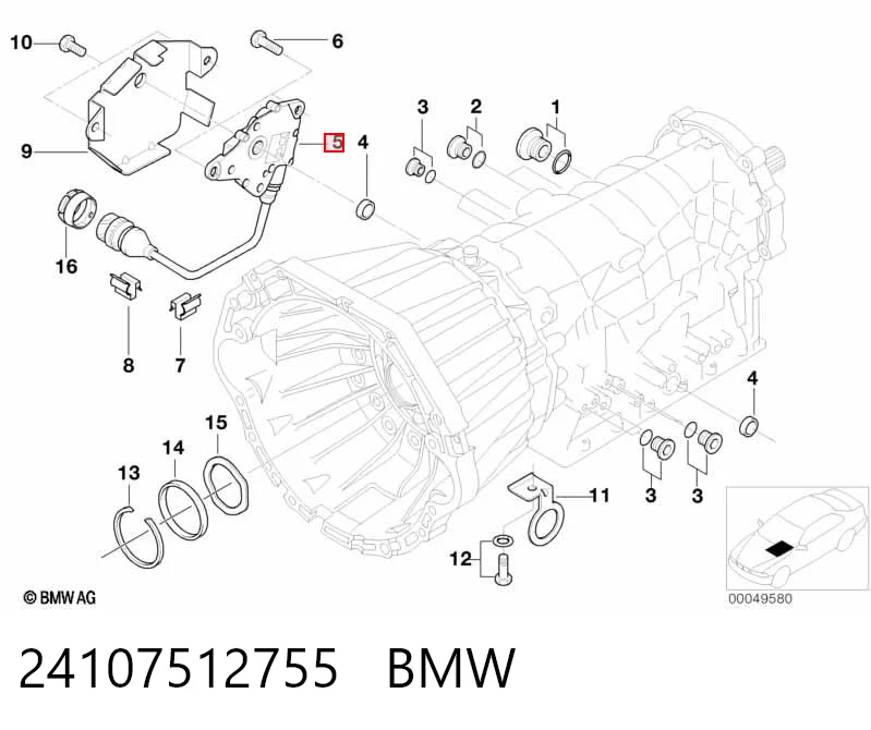 24107512755 BMW 