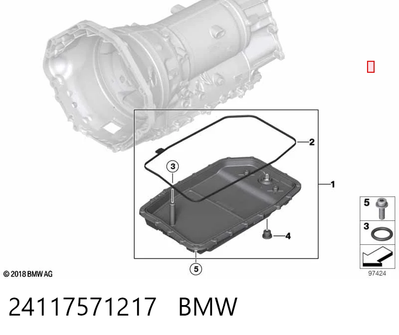 Cárter da Caixa Automática de Mudança BMW 24117571217 preço, a partir de 93,24 USD