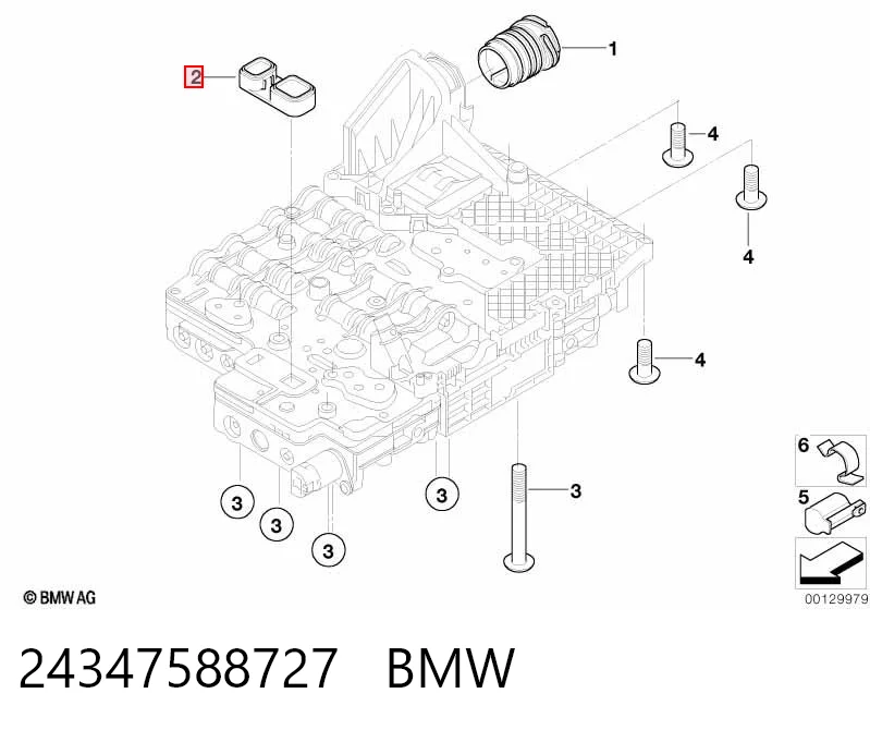 24347588727 BMW Vedante de panela da Caixa Automática de Mudança/Caixa Mecânica de Mudança