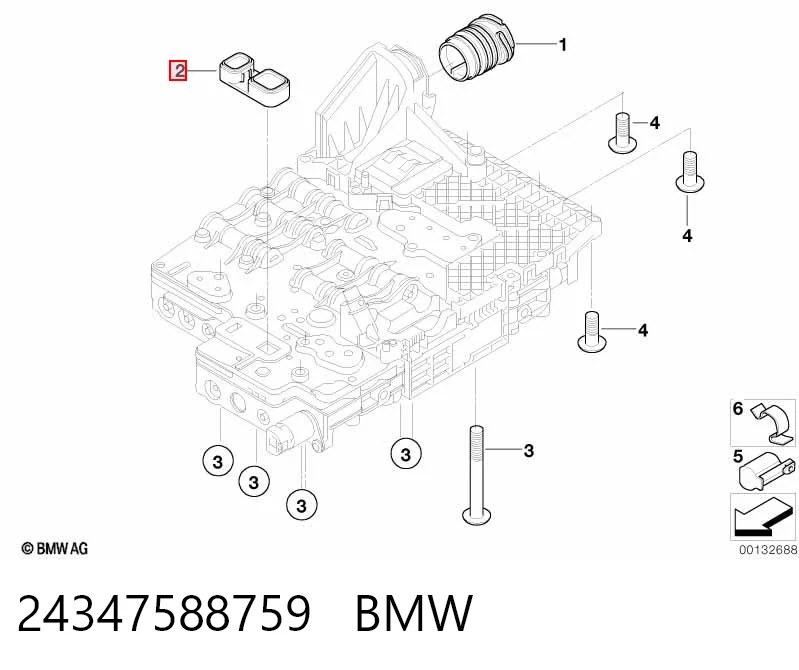 24347588759 BMW Vedante de unidade hidráulica da Caixa Automática de Mudança