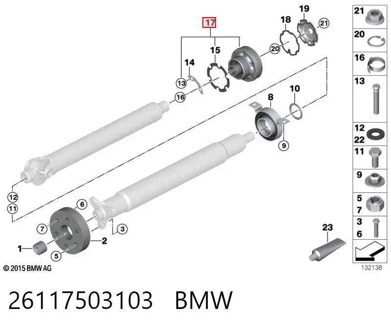 26117503103 BMW