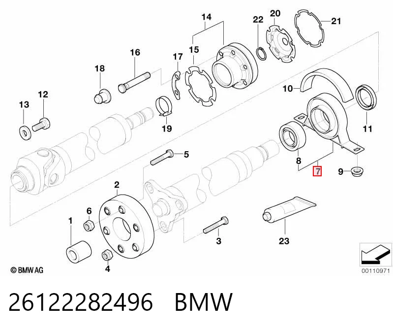 26122282496 BMW