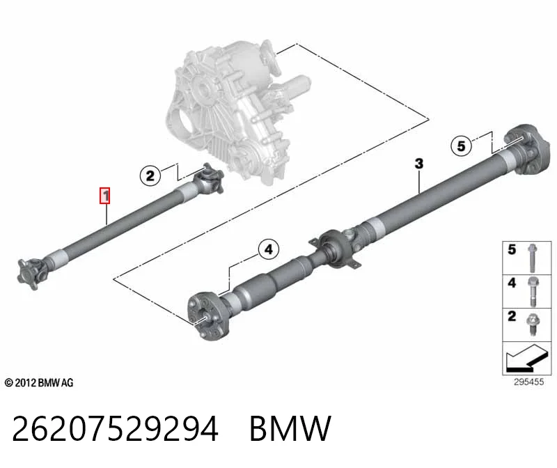 26207529294 BMW Junta universal até o eixo dianteiro