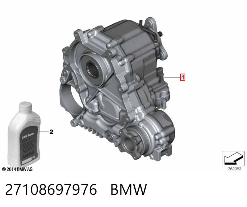 Caixa de transferência BMW X1  E84