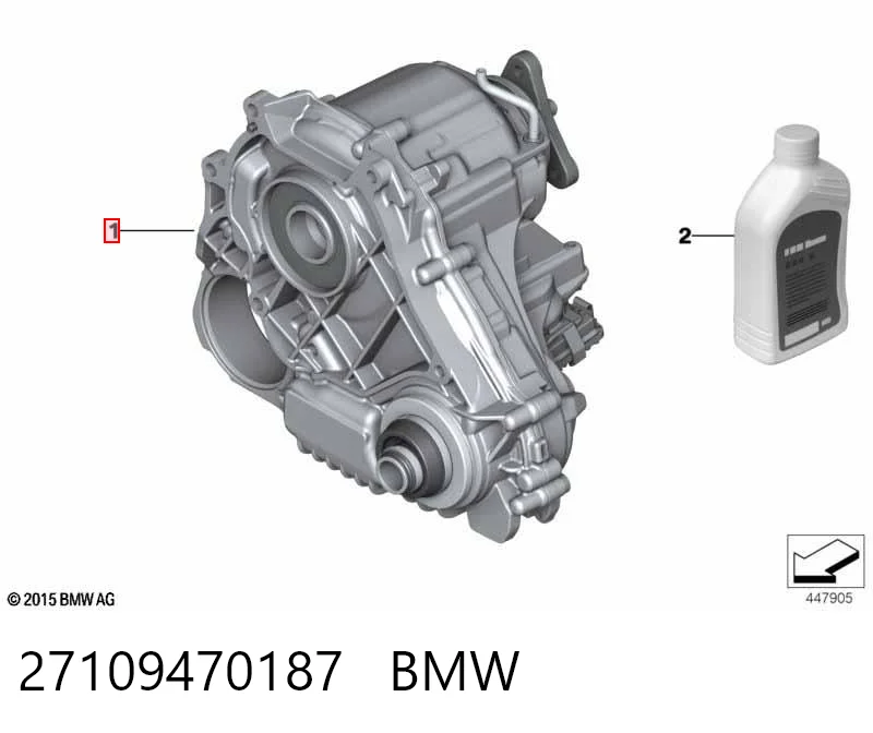 27109470187 BMW Caixa de transferência