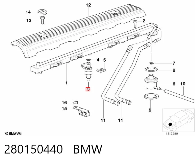 ENT900053 Engitech Injetor de injeção de combustível
