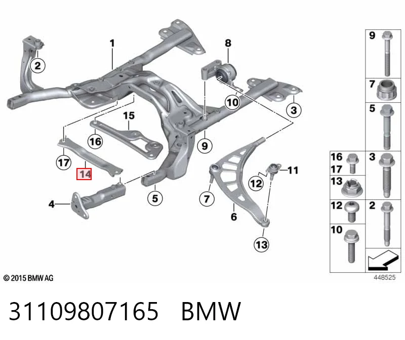 31109807165 BMW