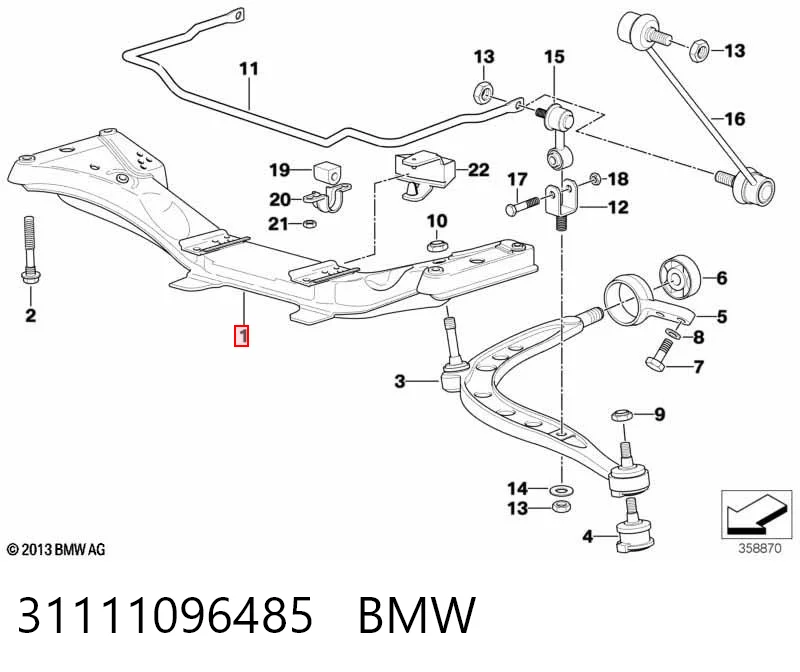 31111096485 BMW