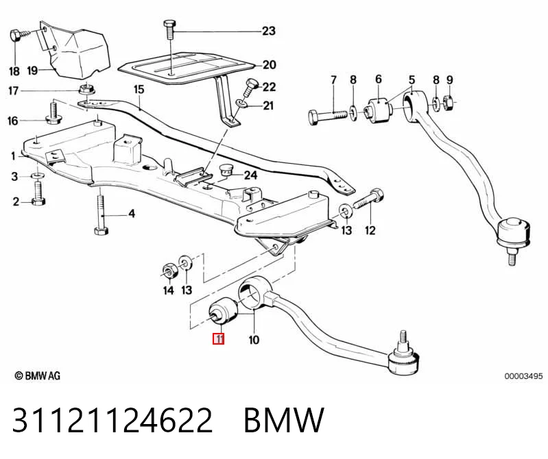 31121124622 BMW