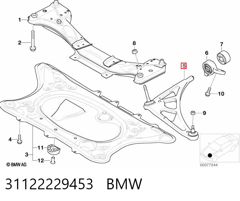 31122229453 BMW