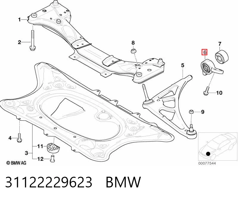 31122229623 BMW