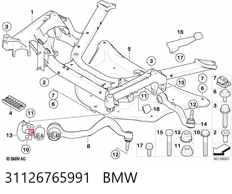 31126765991 BMW