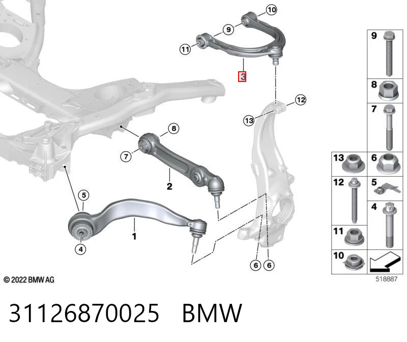 31126870025 BMW