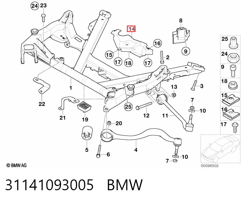 31141093005 BMW