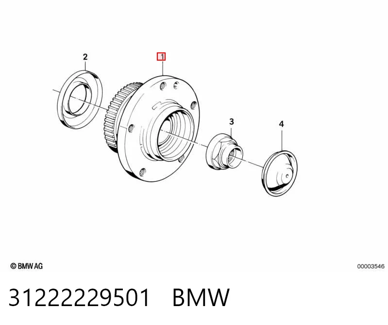 31222229501 BMW