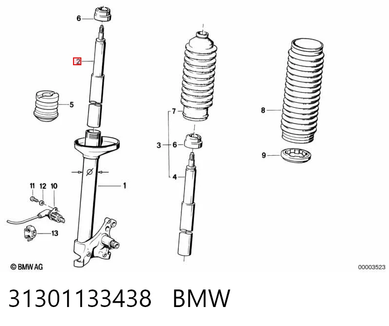 31301133438 BMW