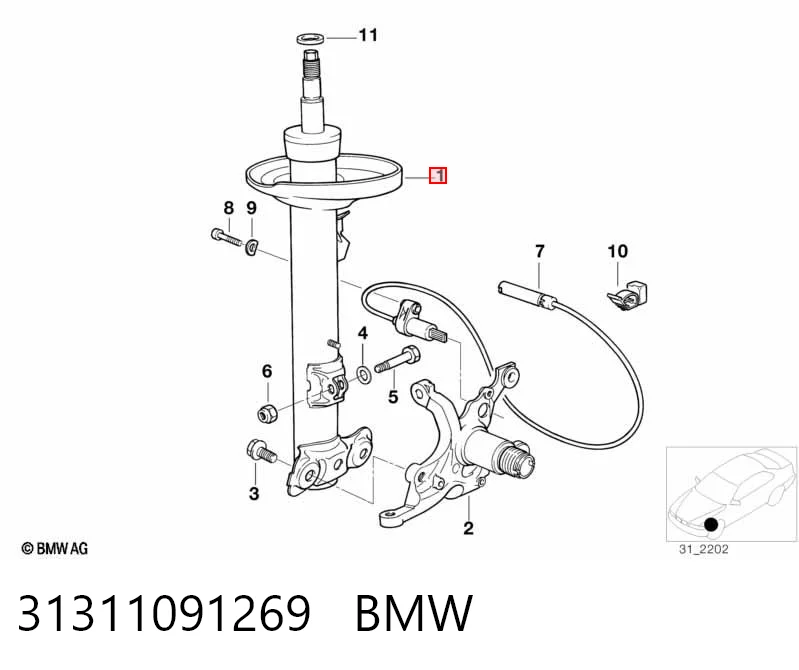 Amortecedor dianteiro esquerdo Boge 36E06F preço, a partir de 197,59 USD