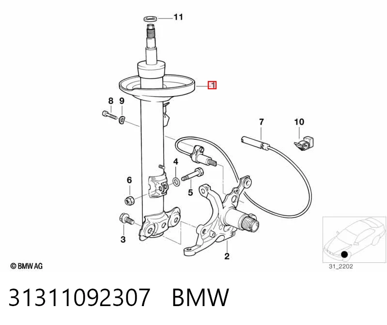31311092307 BMW