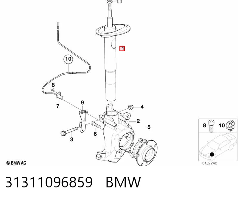31311096859 BMW