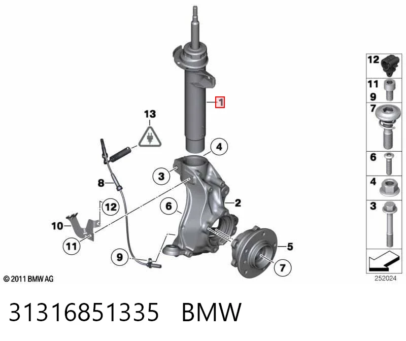 31316851335 BMW