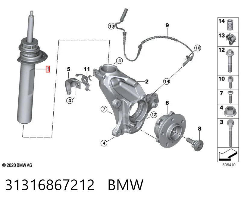 31316867212 BMW