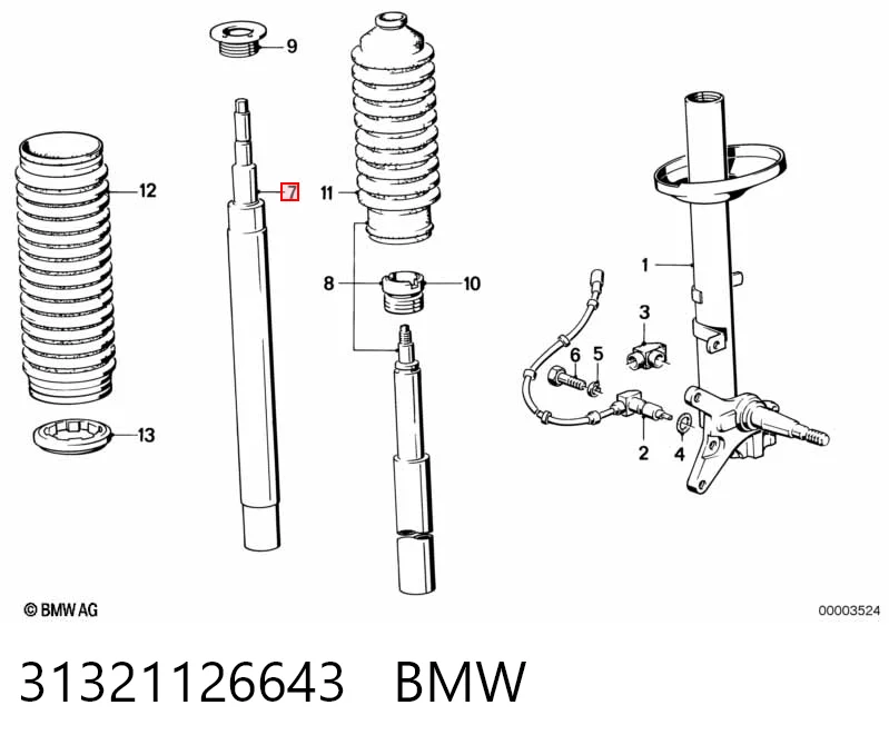 31321126643 BMW
