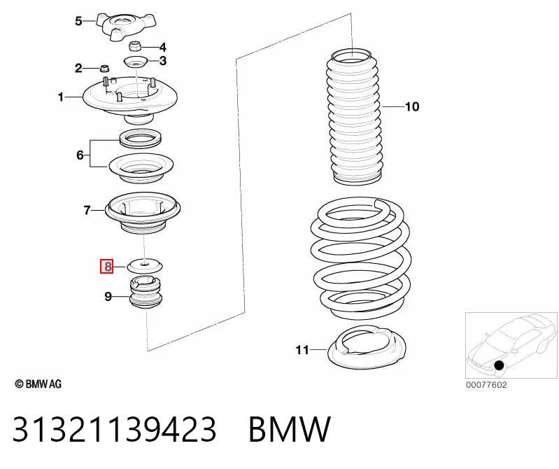 31321139423 BMW