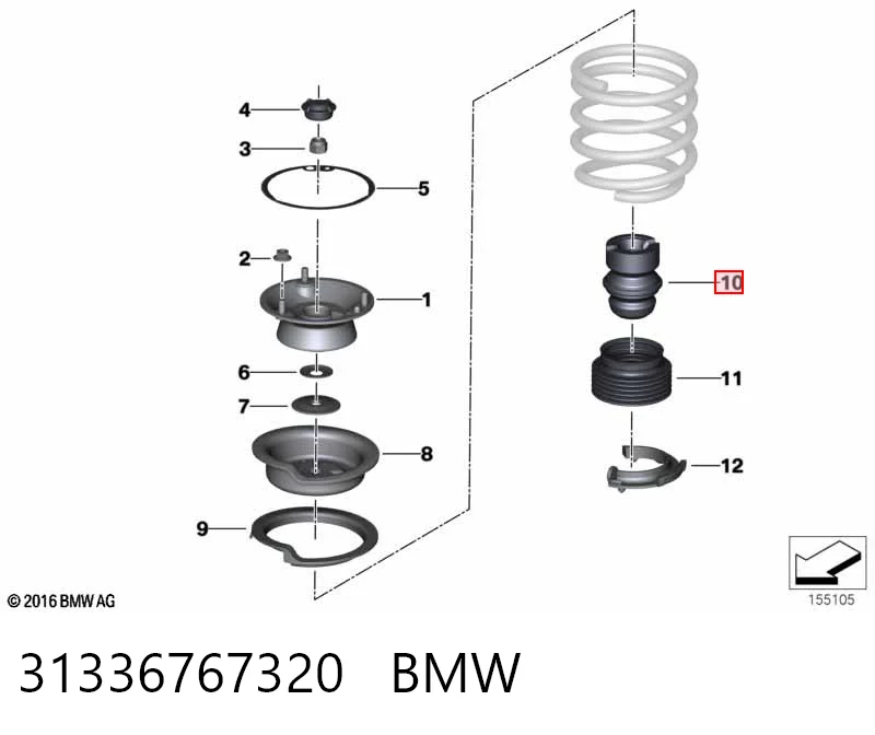 31336767320 BMW
