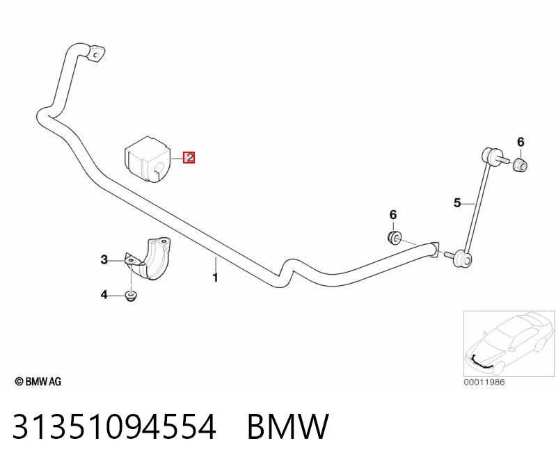 31351094554 BMW