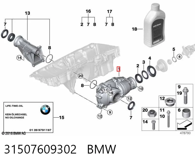 31507609302 BMW