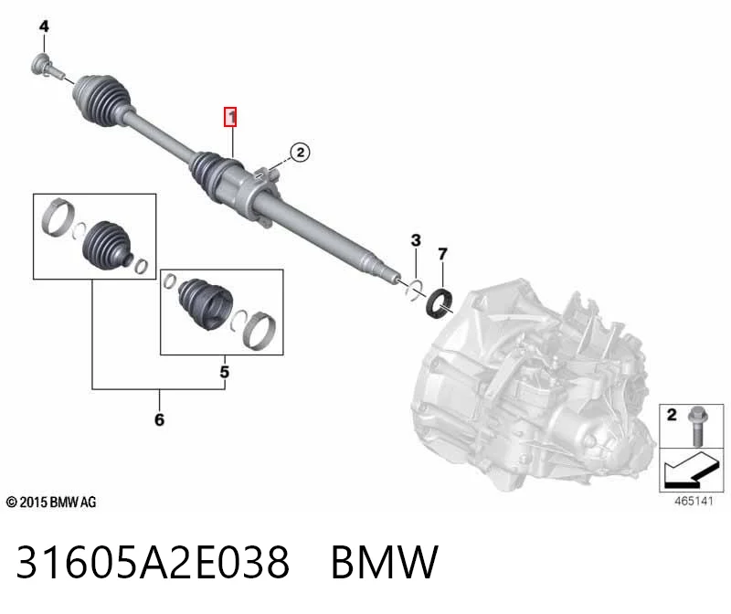 31605A2E038 BMW