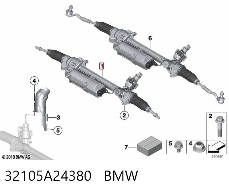 Compre Cremalheira da direção BMW X3 