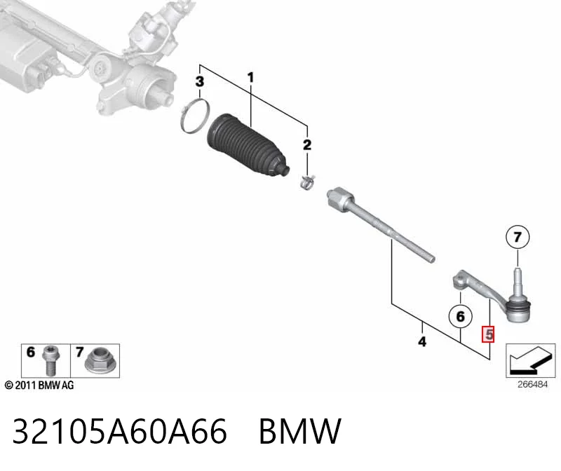 32105A60A66 BMW 