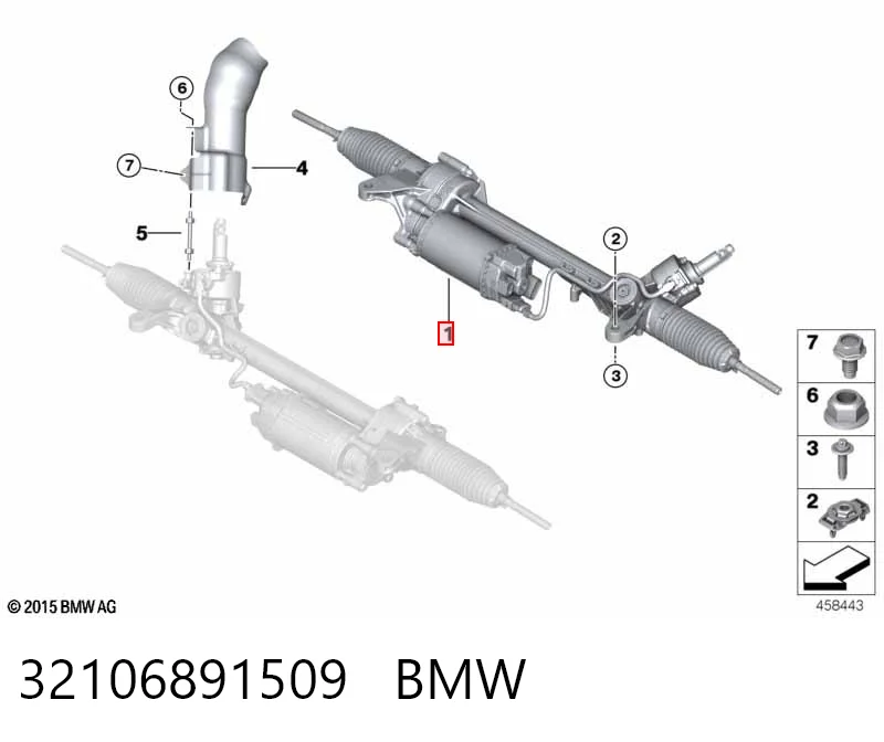 Compre 7806994633 Bosch Cremalheira da direção