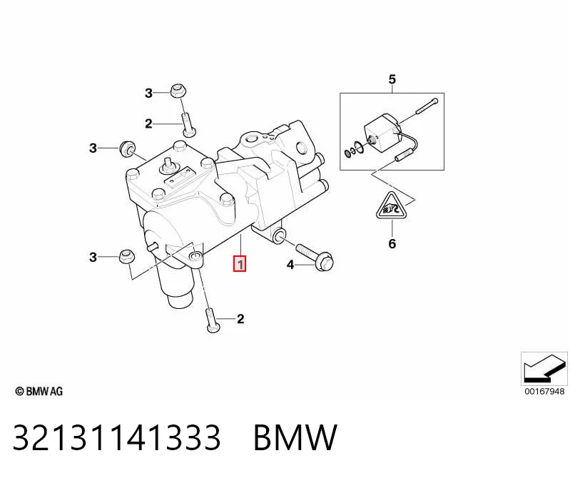 Cremalheira da direção BMW 7  E38 ao melhor preço