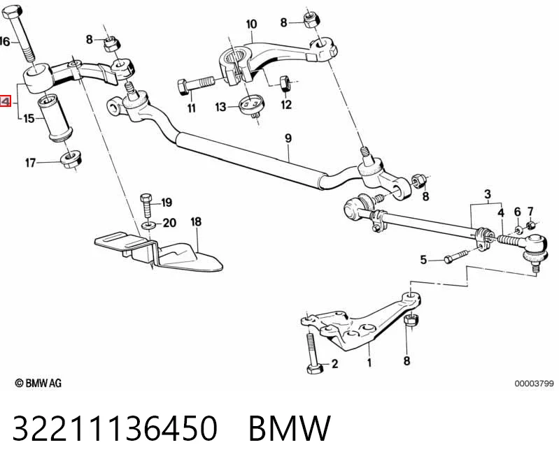 32211136450 BMW