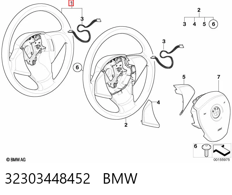 Volante BMW X3  E83 ao melhor preço