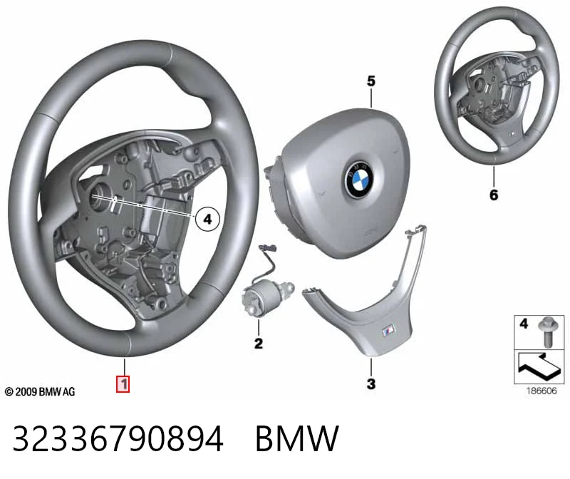 Volante BMW 7  F01, F02, F03, F04